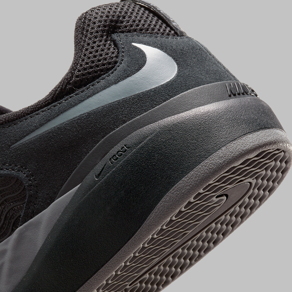 Nike Sb Ishod Wair Black Grey Dc7232 003 2