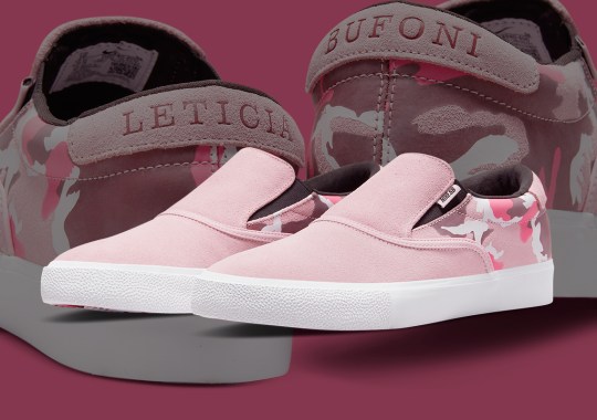 Leticia Bufoni’s Nike SB Verona Slip Covered In Pink Camo