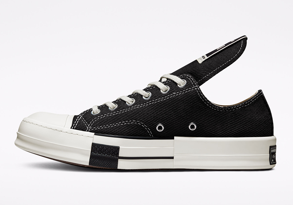 Rick Owens Converse DRKSHDW DRKSTAR Chuck 70 Release Date