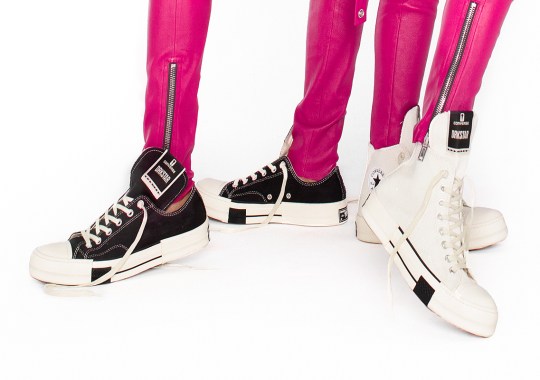 Rick Owens And Converse’s Latest Collab, The DRKSHDW DRKSTAR Chuck 70, Is A Step Closer To The Ramones