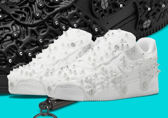 The Swarovski x Nike Air Force 1 Is Built With Retroreflective Crystals