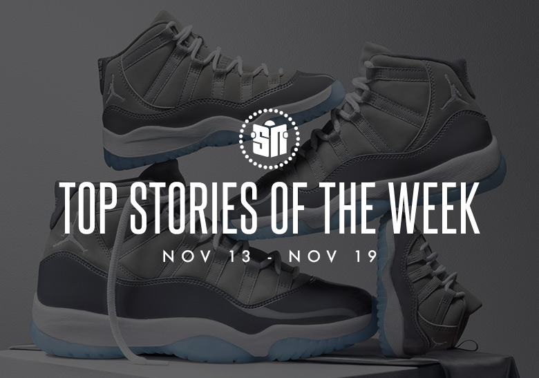 Twelve Can’t Miss Sneaker lug News Headlines From November 13th To November 19th