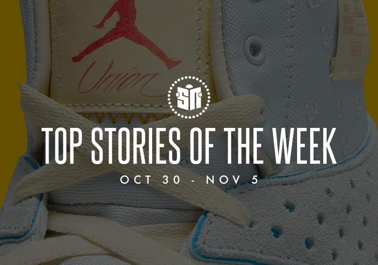 Ten Can’t Miss Sneaker News Headlines From October 30th To November 5th