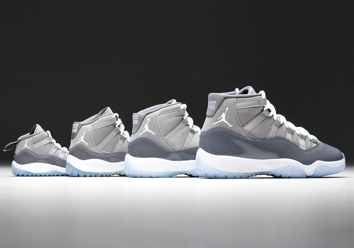 Aj11 grey best sale