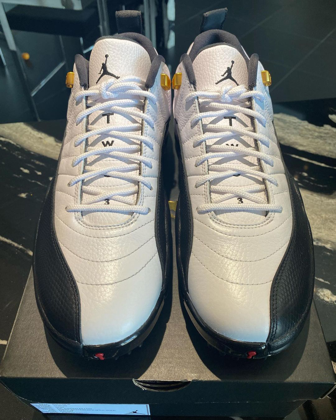 Jordan 12 Retro Low Golf Taxi - Stadium Goods