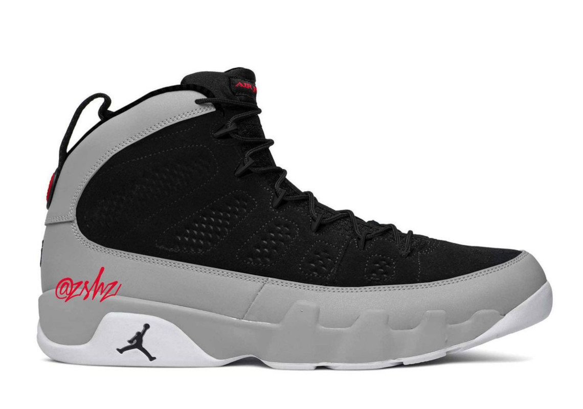 The Air Jordan 9 "Particle Grey" Expected To Release Spring 2022