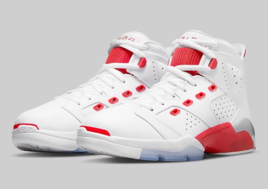 A Classic “Fire Red” Look Appears On The Jordan 6-17-23