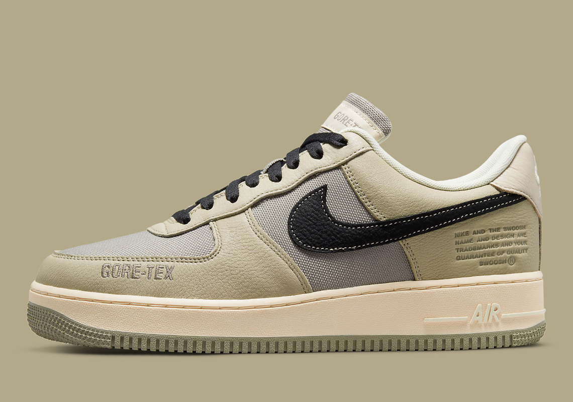 emergency Fraction temporary Nike Air Force 1 GORE-TEX Olive DO2760-206 | SneakerNews.com
