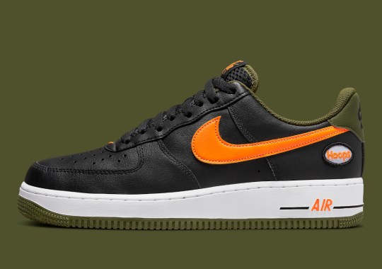 The Nike Air Force 1's Entry Into The "Hoops Pack" Includes A Flight Jacket Look