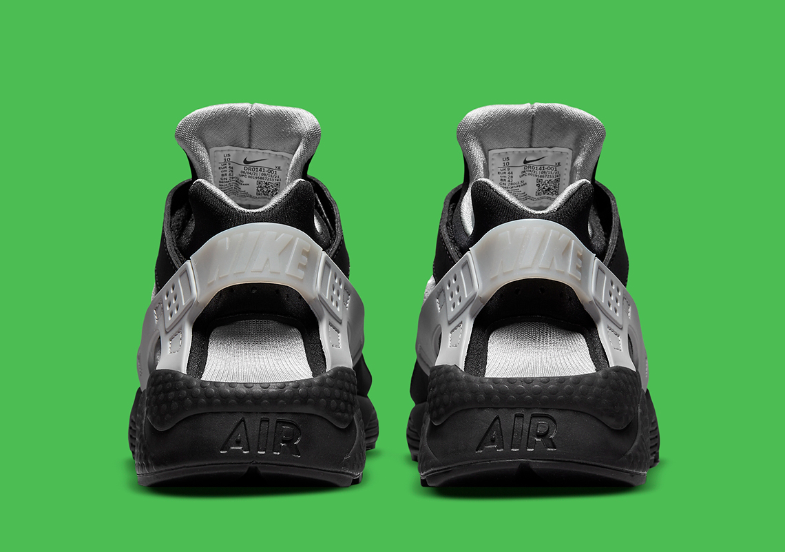 Nike Air Huarache Black Silver Dr0141 001 4