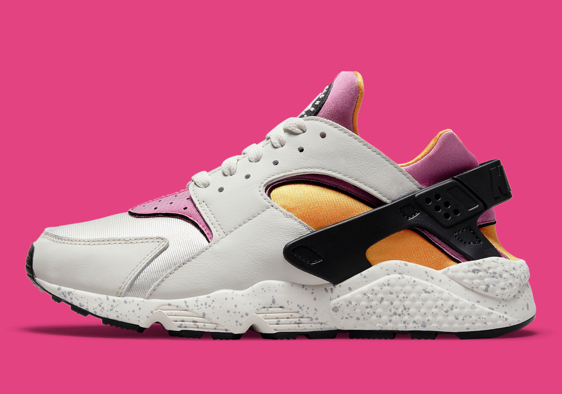 pink and yellow huaraches