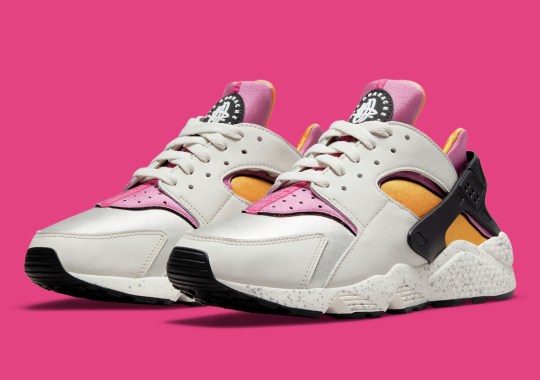 Speckled Midsoles And “Lethal Pink” Land On The Nike Air Huarache