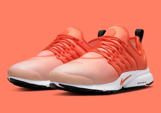 The Nike Air Presto Gets Ready For Spring 2022 With An Orange Gradient