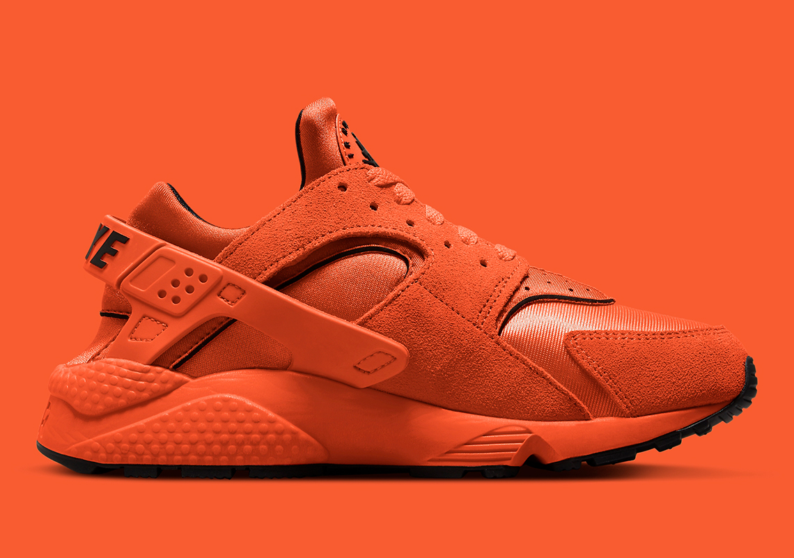 nike huarache womens orange