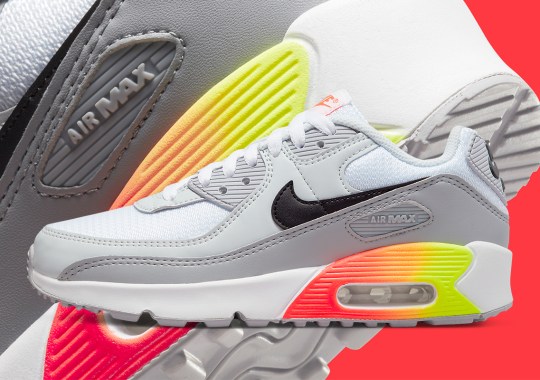 Neon Gradients Accent This Nike Air Max 90
