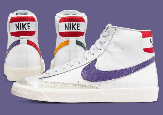 Multiple Team Colors Converge Atop This New Nike Blazer Mid ’77 EMB