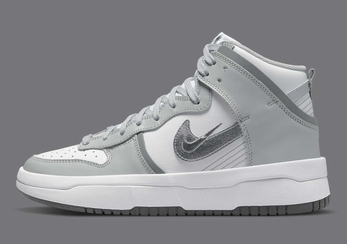 Nike Dunk High Up Grey Silver White DH3718-106 | SneakerNews.com