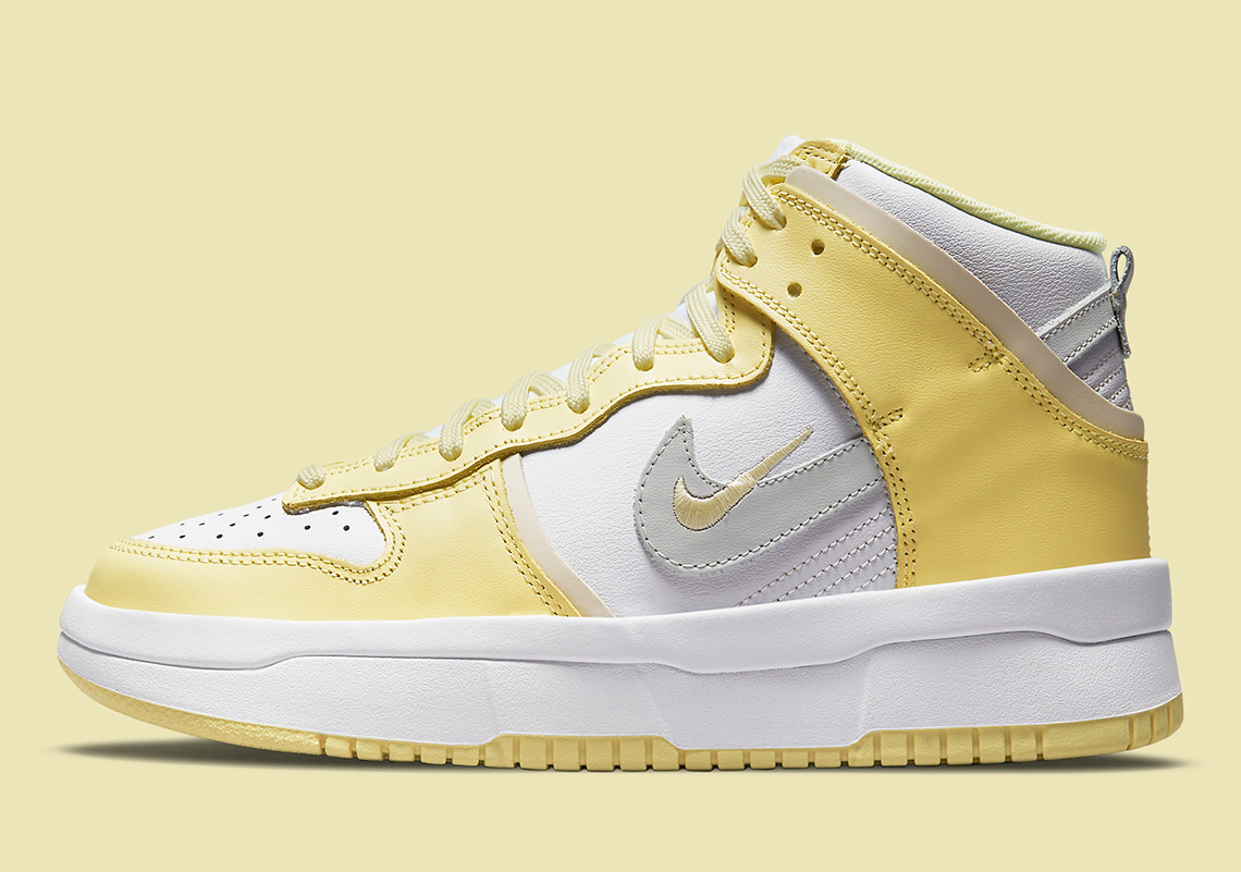 yellow and gray dunks