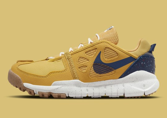 The Nike Free Terra Vista Surfaces In A Mustard Yellow Colorway