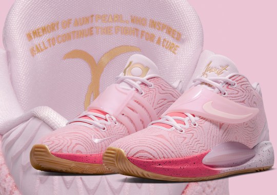 The Nike KD 14 Maintains Tradition With Upcoming “Aunt Pearl” Colorway