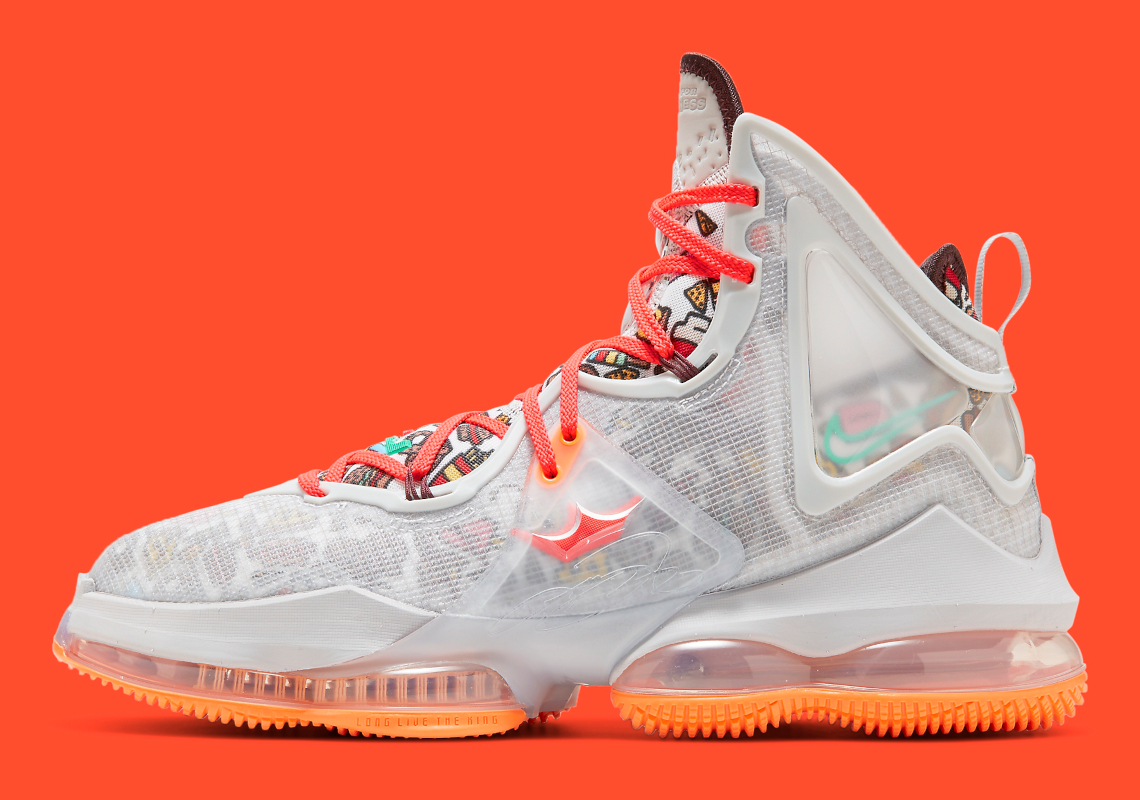 Nike LeBron 19 Fast Food DC9341 001 Release SneakerNews