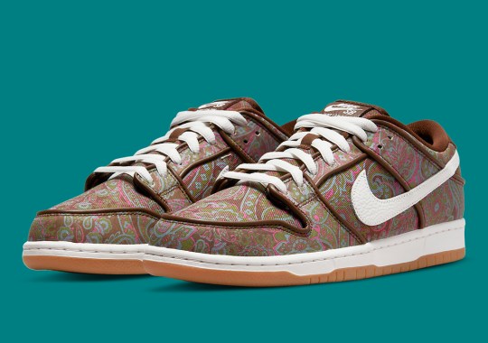 Brown Paisley Dresses This Newly Surfaced Nike SB Dunk Low PRM