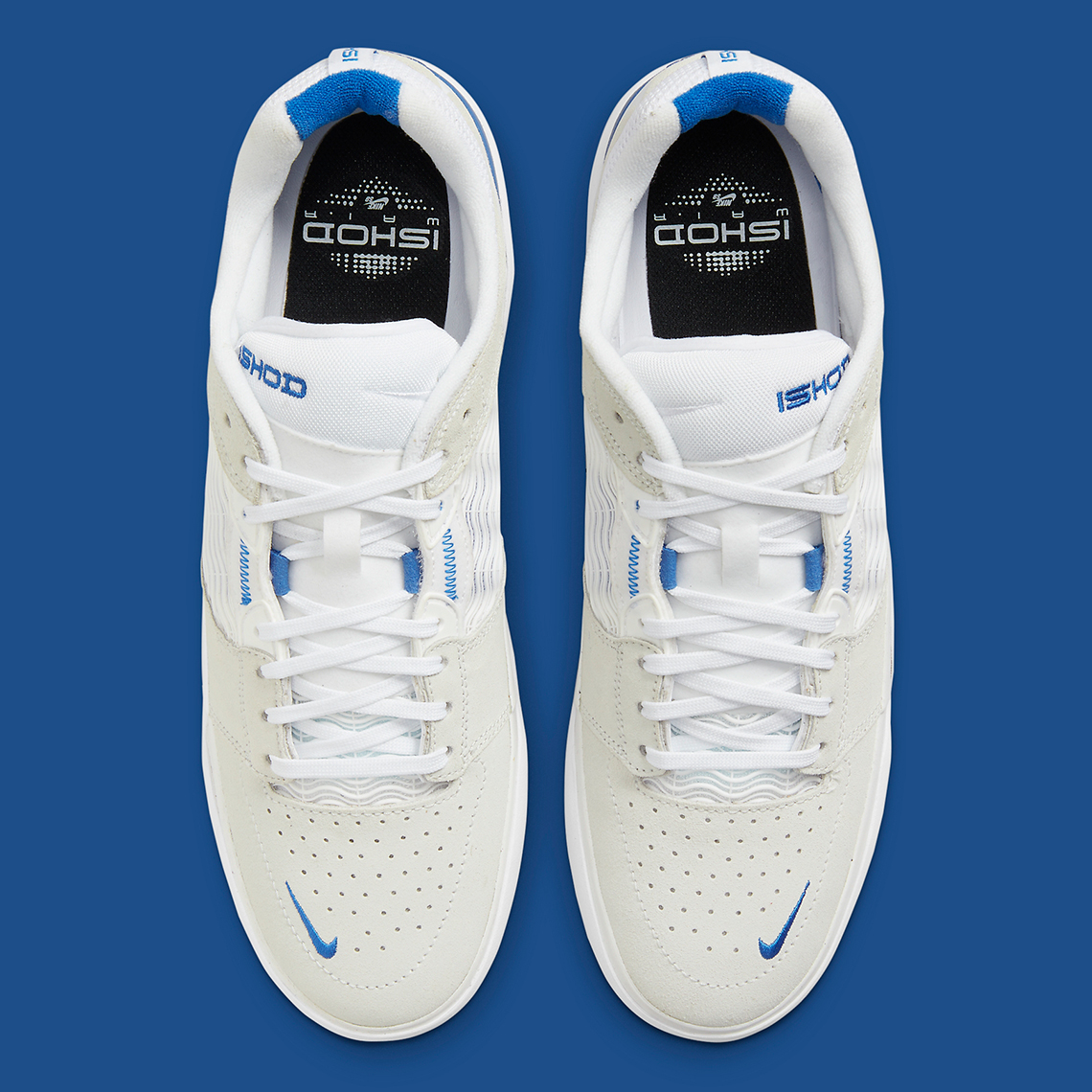 Nike Sb Ishod White Blue Dc7232 100 3