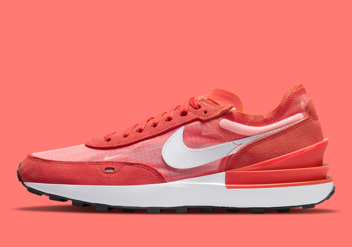 Vibrant Crimson Leaves Its Mark On The Nike Waffle One