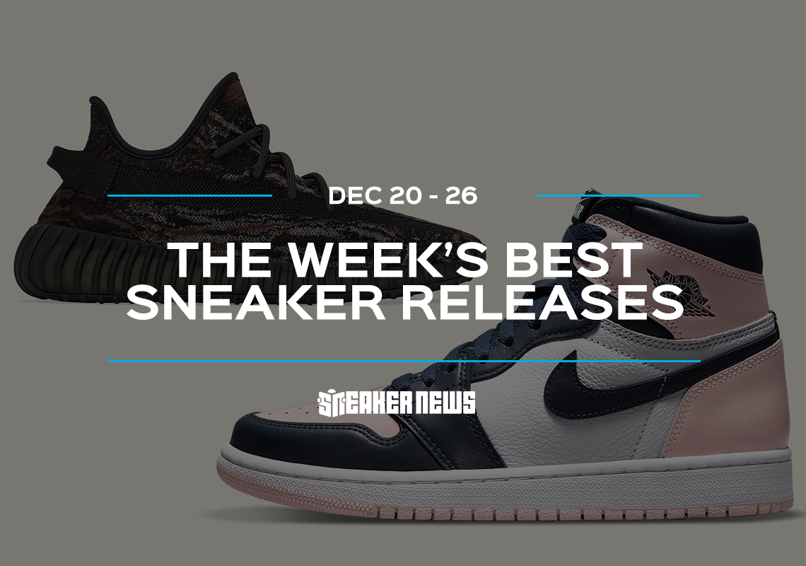 The AJ1 "Bubble Gum" And 350 V2 "MX Rock" Headline This Week's Best Releases