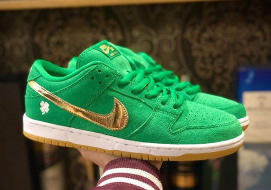 You’ll Need Some Luck Getting A “W” On The Nike SB Dunk Low “St. Patrick’s Day” Releasing March 2022