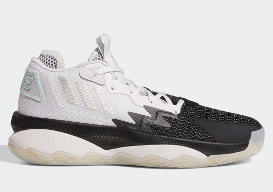 The adidas Dame 8 In Grey And Mint Releases On January 25th