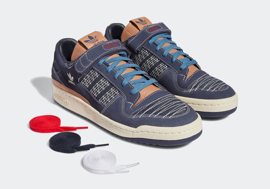adidas Forum '84 Low Navy Blue GX8564 Release | SneakerNews.com