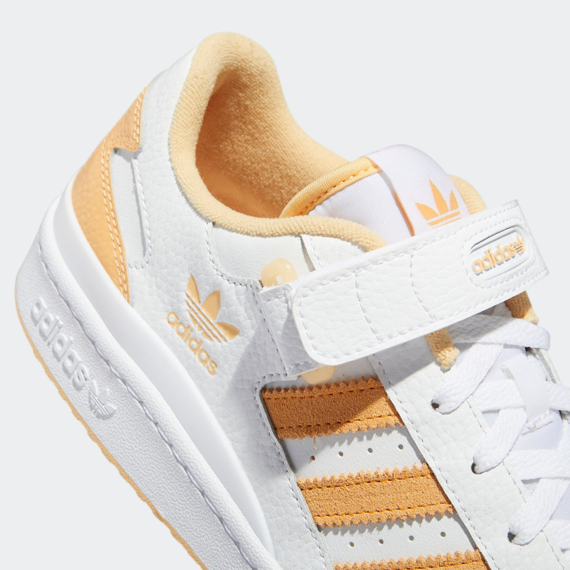 adidas Forum Low White Orange GY5833 Release | SneakerNews.com