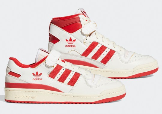 Team Power Red Appears On This adidas Forum ’84 Duo