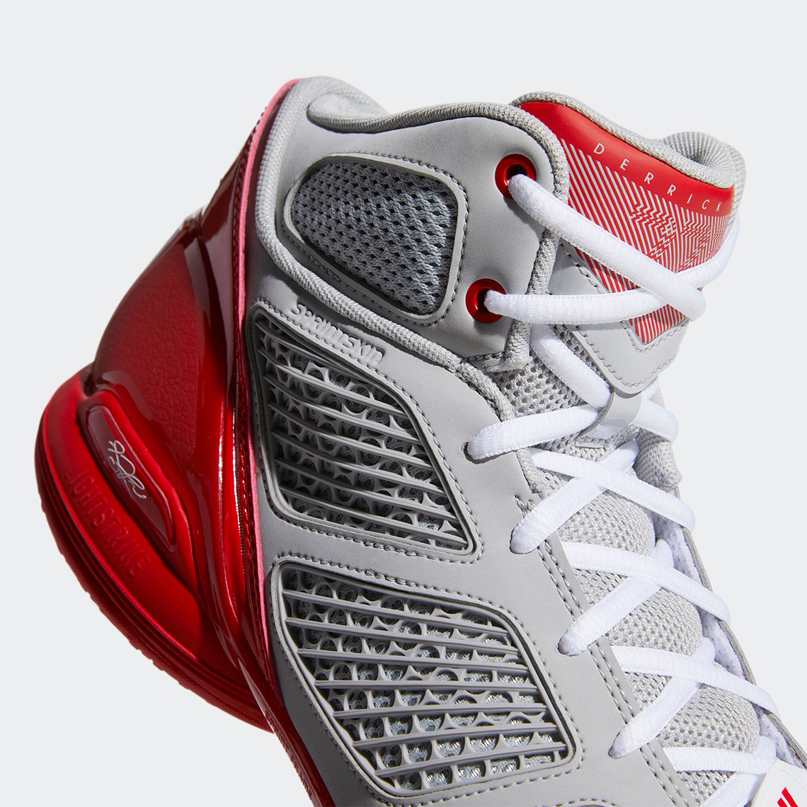 Adidas D Rose 1 5 White Grey Red Gy0257 7