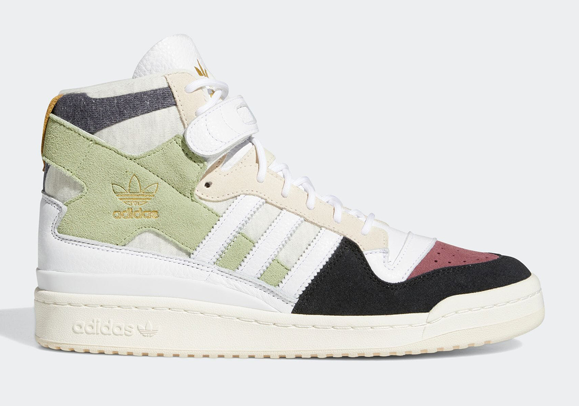 The adidas Forum ’84 Hi “Multicolor” Adds Some Lux Touches