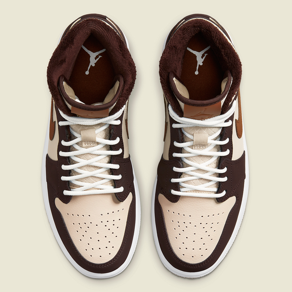 brown jordans shoes