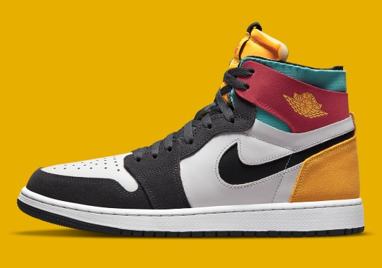 The Latest Air Jordan 1 Zoom CMFT Pairs “Black Toe” Styling With Vibrant Collegiate Colors