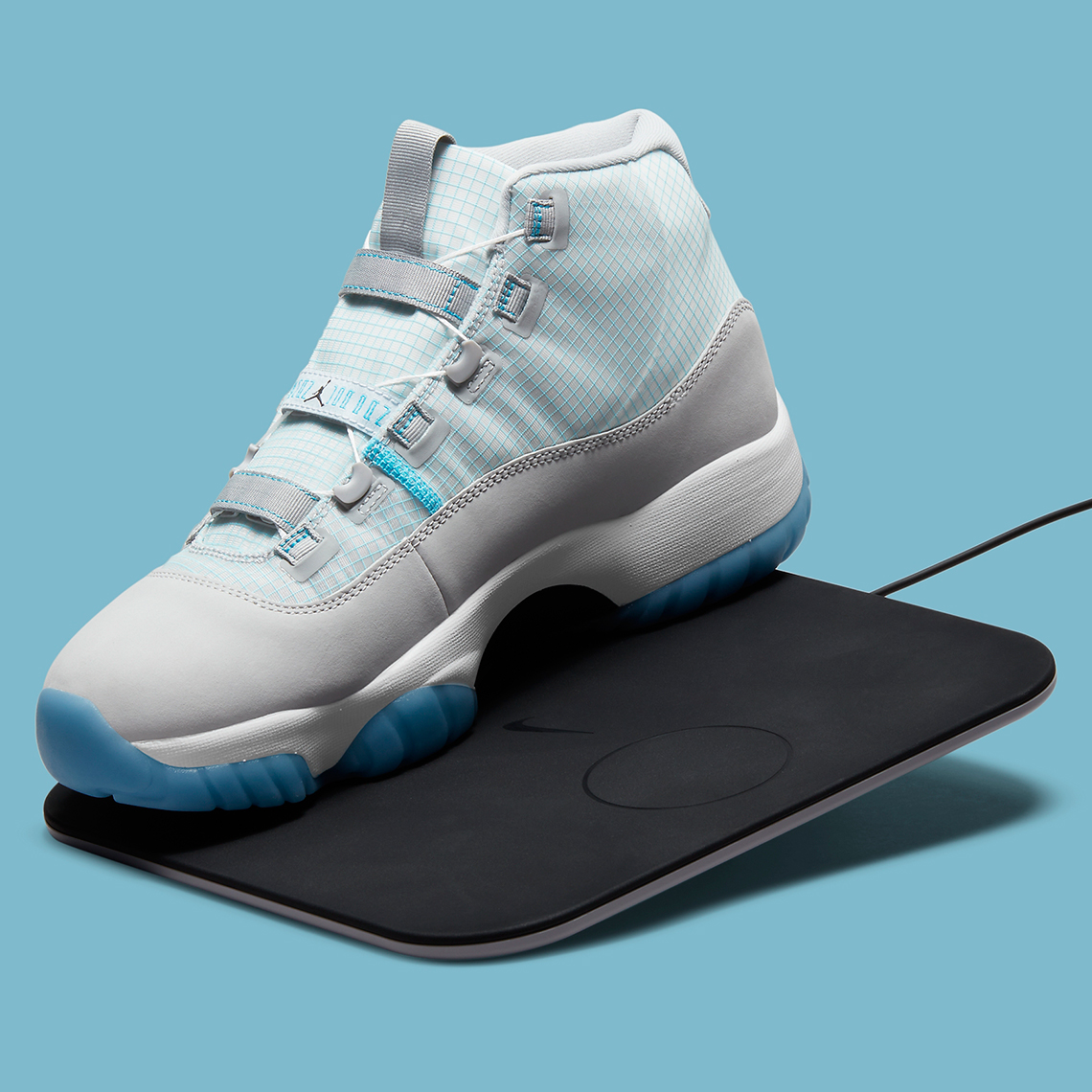Air Jordan 11 Adapt White Blue Release Date 7
