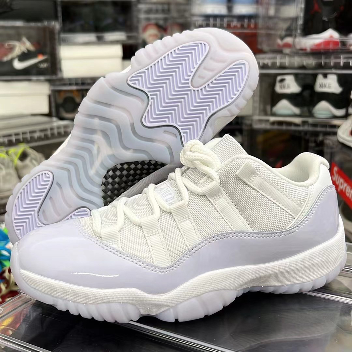 Air Jordan 11 Low Pure Violet AH7860 101 2022 Release Date SneakerNews