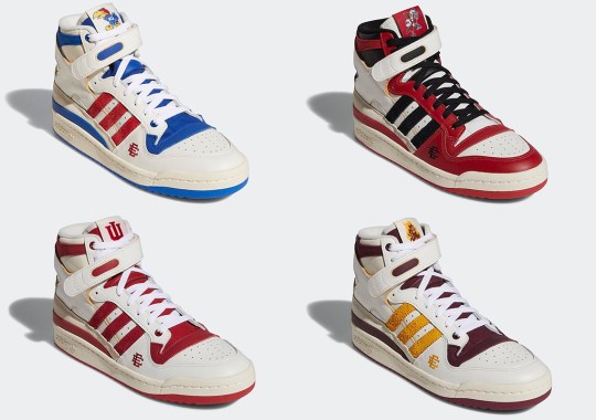 Eric Emanuel Outfits The adidas Forum ’84 Hi In Four College Colorways