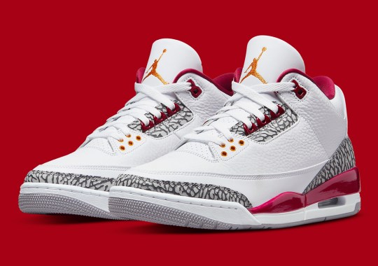 Air Jordan 3 “Cardinal” Expected To Released February 19th
