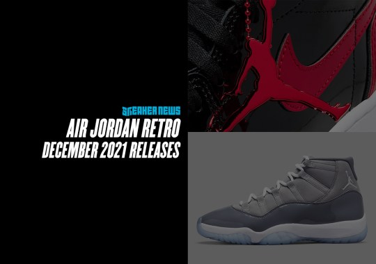 Air Jordan Releases For December Close Out An Incredible Year Of Retros