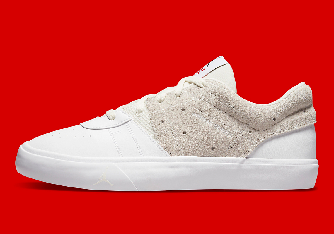 The Jordan Series .03 Shines In Understated White And Sail ...