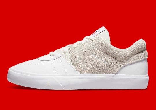 The Jordan Series .03 Shines In Understated White And Sail