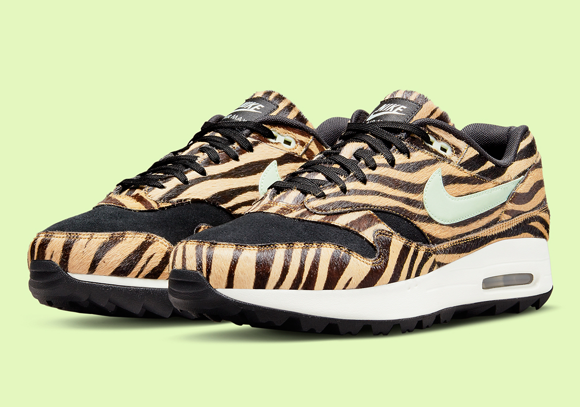Hairy Tiger Patterns Appear On The Nike Air Max 1 Golf