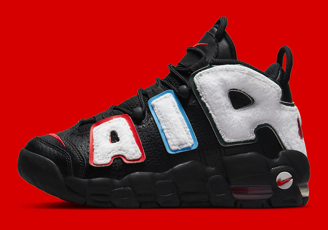 nike air more uptempo gs fur lettering DQ7780 001 5