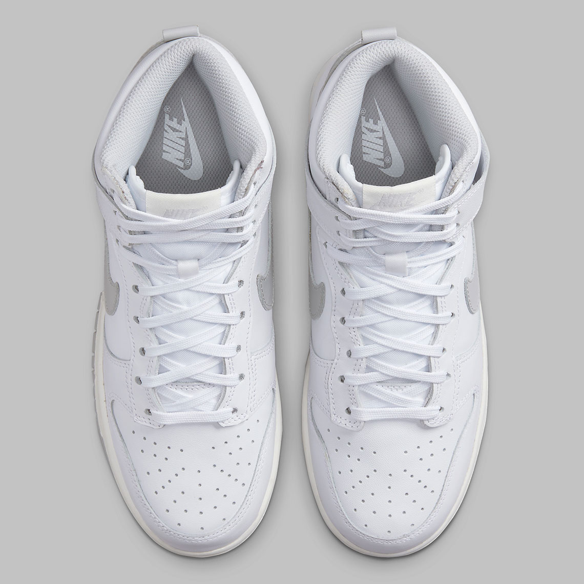 Nike Dunk High Womens White Grey Dd1869 111 Release Date 1