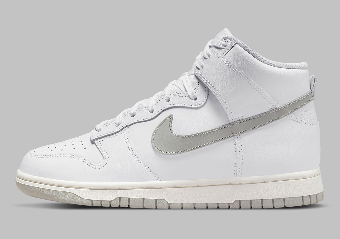 womens dunk high grey