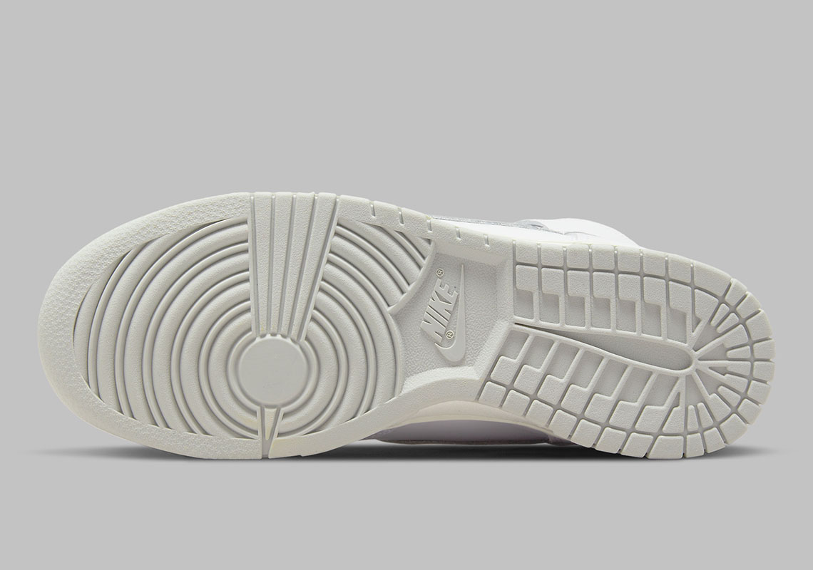 Nike Dunk High Womens White Grey Dd1869 111 Release Date 8
